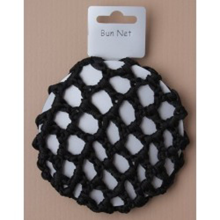 Picture of 5691 / 6915 BLACK SHINY BUN NET 10CM